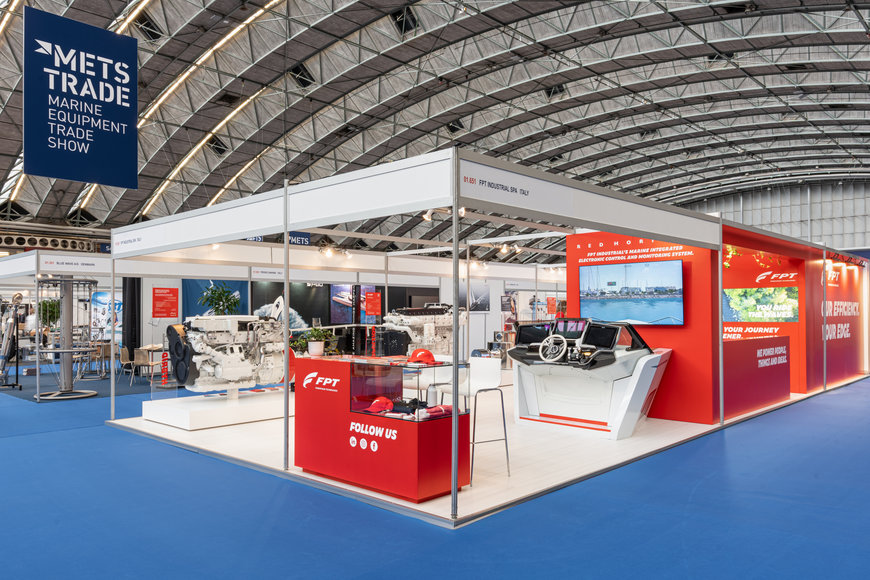 FPT INDUSTRIAL RIDES THE WAVE OF SUSTAINABILITY, EFFICIENCY AND POWERFUL INNOVATION AT METSTRADE 2023
